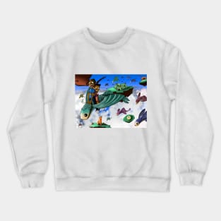 African American Kids on an Adventure Crewneck Sweatshirt